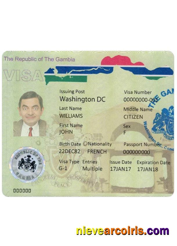 GAMBIA visa